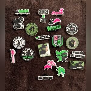 Wicked Themed charms for cloggs